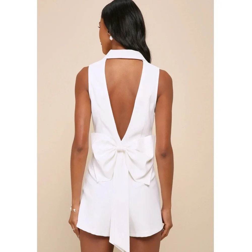 Lulus white sleeveless